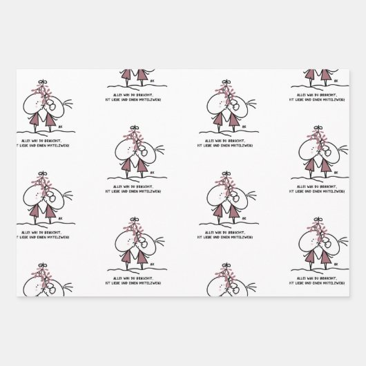 K&K Xmas  ラッピングペーパーシート (正面)