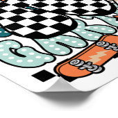 K Kindergarten Teacher Checkered Back To School Ki ポスター (角)