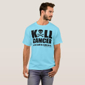 K*LL CANCERと乗った細胞 Tシャツ (正面フル)
