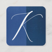 K Monogram Painting Enclosure Card エンクロージャーカード (正面)