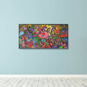 K.O. By Squid Fear City (2.5) キャンバスプリント (インサイチュ (ウッドフロア))