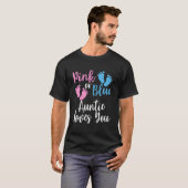 K Or Blue おばあちゃんがあなたを愛してる 性別発表 Tシャツ (正面フル)