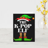 K-p Elf Matching Family Group Christmas Party Pyja カード (黄色い花)