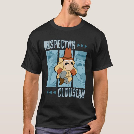 K Panther Inspector Clouseau Trio Panels Tシャツ (正面)