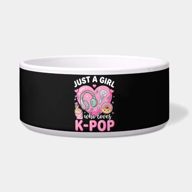 K-POPが大好きな女の子 ボウル (正面)
