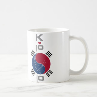 K-POPの翼部韓国 コーヒーマグカップ
