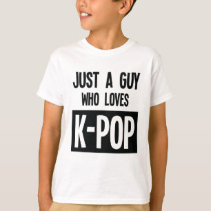 K-POPの韓国の音楽愛好者を愛するちょうど人 Tシャツ