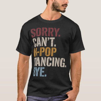 K-POPダンス 韓国のポップミュージック ダンス 韓国のK-POP Tシャツ