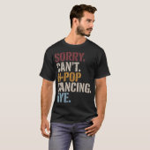 K-POPダンス 韓国のポップミュージック ダンス 韓国のK-POP Tシャツ (正面フル)