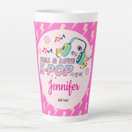 K-Popミュージックスターハン流テーマの誕生日プレゼント 女子 カフェラテマグ