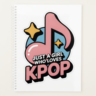 K-POP好きな女の子 プランナー手帳