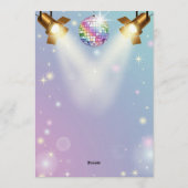 K-POP悪魔ハンターにインスパイアされた招待状 招待状 (裏面)