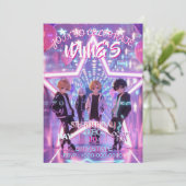 K-POP悪魔ハンターにインスパイアされた招待状 招待状 (スタンド正面)