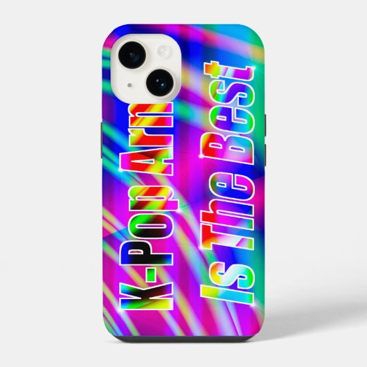 K-POP アート iPhoneケース (裏面)