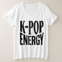 K-POP エナジー 大胆な主張 Tシャツ