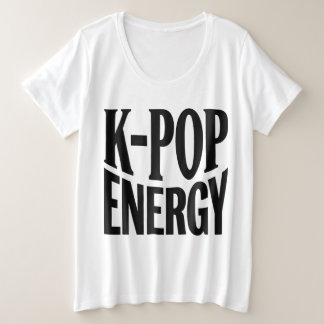 K-POP エナジー 大胆な主張 Tシャツ
