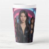 K-POP カフェラテマグ (正面)