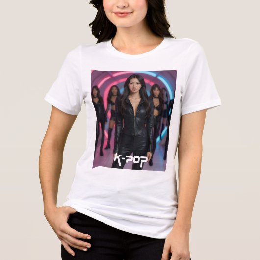 K-POP トライブレンドTシャツ (正面)