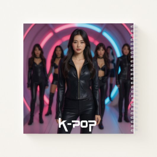 K-POP ノートブック (裏面)