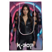K-POP ミディアムペーパーバッグ (裏面)