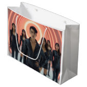 K-POP ラージペーパーバッグ (正面アングル)