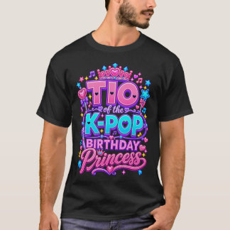 K-POP 誕生日のプリンセス Tio 韓国音楽 ル Tシャツ