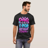K-POP 誕生日 プリンセスのパパ 韓国音楽 Tシャツ (正面フル)