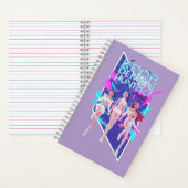 K-Pop Anime Idol Group Spiral Notebook ノートブック (内側)