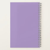 K-Pop Anime Idol Group Spiral Notebook ノートブック (裏面)