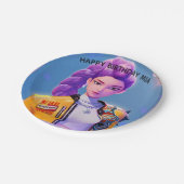 K Pop Demon Hunter Remi Paper Plates ペーパープレート (アングル)