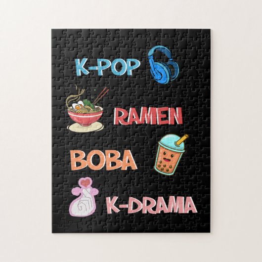 K-Pop Fashion for Fans of korean K-Drama & K-Pop ジグソーパズル (縦)