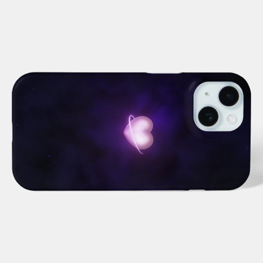 K-Pop Galaxy Heart Case-Mate iPhoneケース (裏面 (横))
