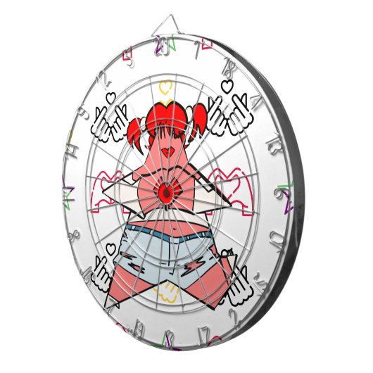  K-Pop Games & Puzzles ダーツボード (正面右)