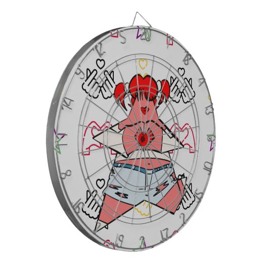  K-Pop Games & Puzzles ダーツボード (正面左)