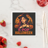 k-pop halloween napkins スタンダードカクテルナプキン (インサイチュ)