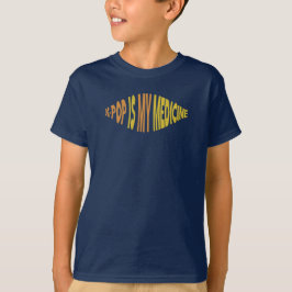 K-Pop Is My Medicine Ver 1 キッズTシャツ Tシャツ