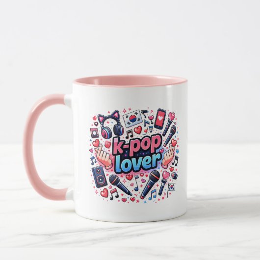 K-Pop Lover マグカップ (左)