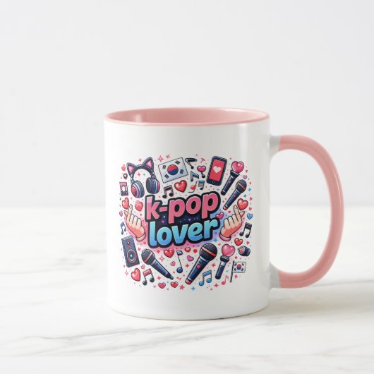 K-Pop Lover マグカップ (右)