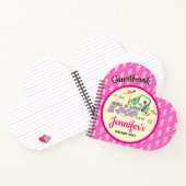 K-Pop Music Star Korean Theme Birthday Guestbook ノートブック (内部)