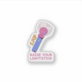 K-POP Raise your lightstick シール (正面)