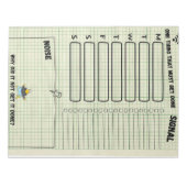 K Pop Star Stationary  ノートパッド (正面)