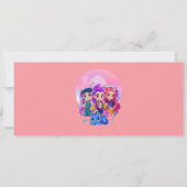 K-Pop Theme Concert Ticket Birthday Invitation  招待状 (裏面)