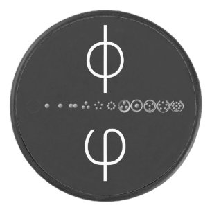 K Yoncichによる12桁のフィボナッチ配列 アイスホッケーパック