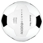 K Yoncichによる12桁のフィボナッチ配列 サッカーボール (回転)