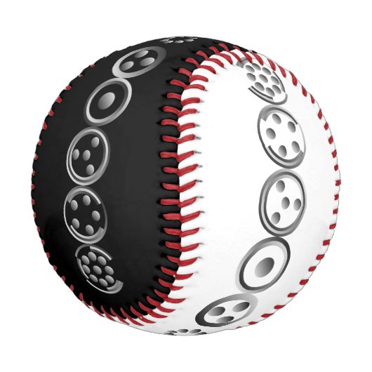 K Yoncichによる12桁のフィボナッチ配列 野球ボール (アングル)