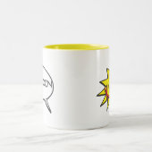 Kaの捕虜の気球の漫画のマグ ツートーンマグカップ (中央)