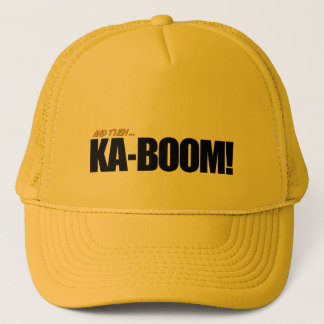 KA-BOOM! 黄色 キャップ