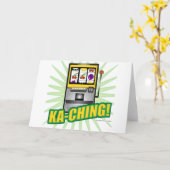 Ka Chingの大きいお金! カード (黄色い花)