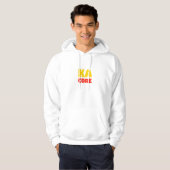 KA CORE Retro Karnataka Pride Hoodie | Kannada  パーカ (正面フル)