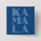 KA MA LAスタック文字ハリス社長2024 缶バッジ (正面)